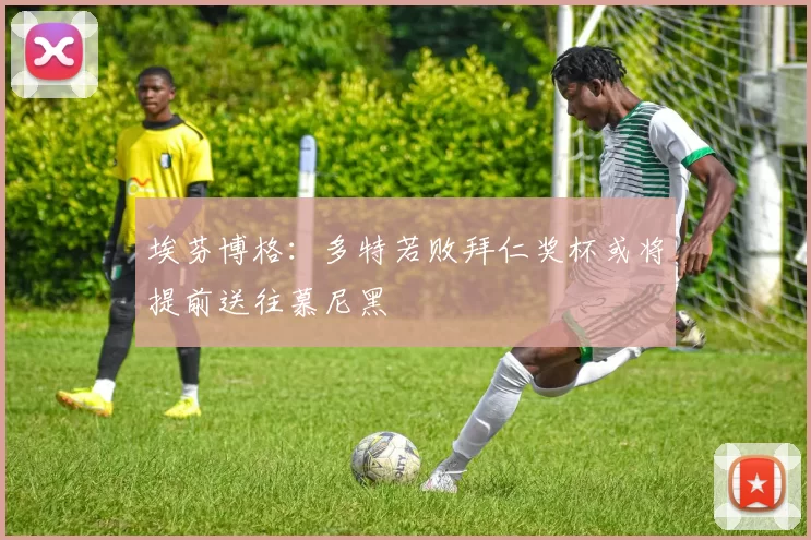 埃芬博格:多特若败拜仁奖杯或将提前送往慕尼黑